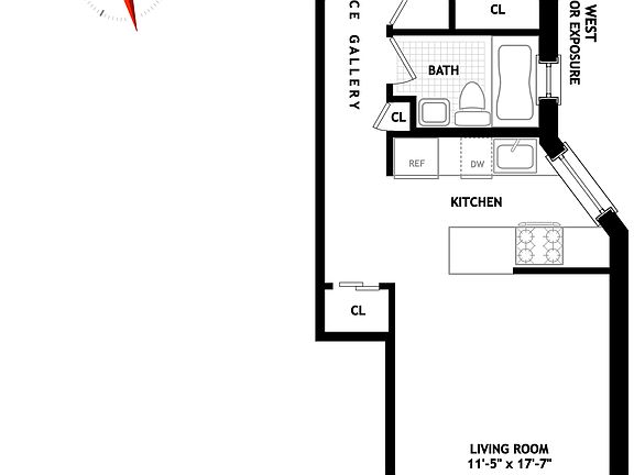 2nd image of 422 W 20th St APT 2E