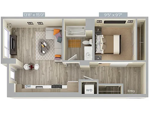 Floor plan S5-608