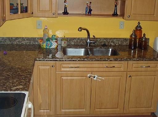Upgraded Kitchen with granite and newer cabinets