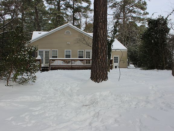 Back yard in winter
