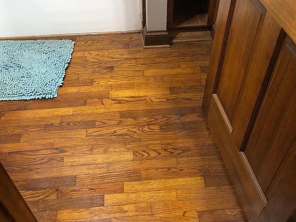 Bath & Foyer Hardwood Floors