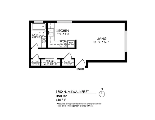 Floor plan Studios