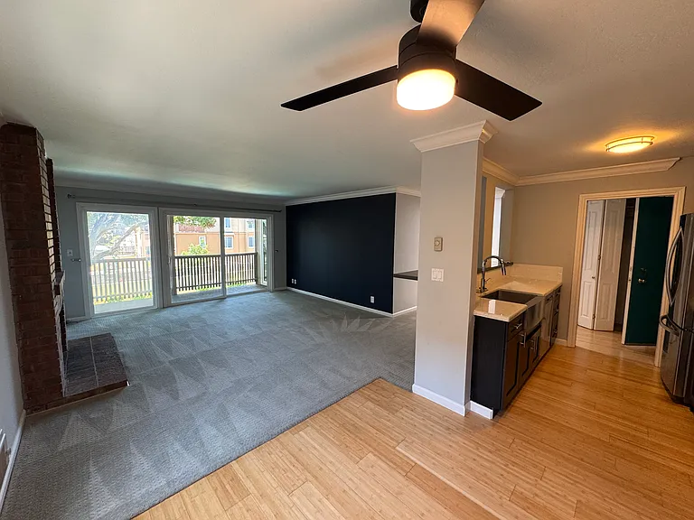 Kitchen Living Room Deck
