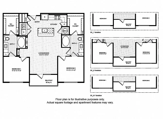 Floor plan B1