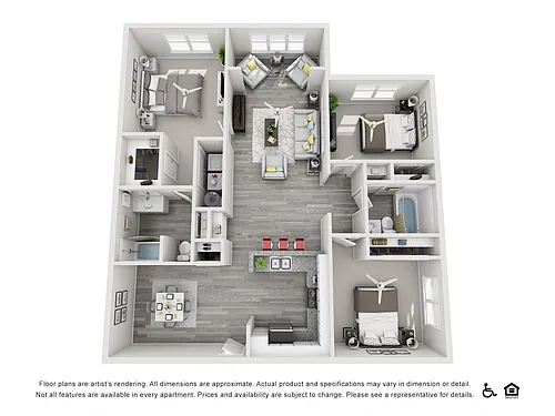 Floor plan White Oak