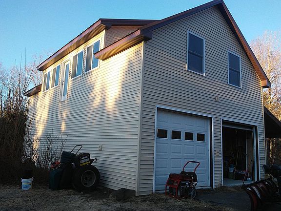 24x40 ft garage with 24ft dormer