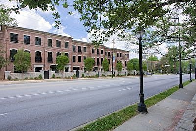 ANSLEY ON THE PARK VIEWED FROM THE BOTANICAL GARDENS