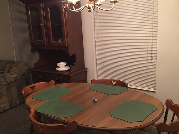 Furnished Dining Room