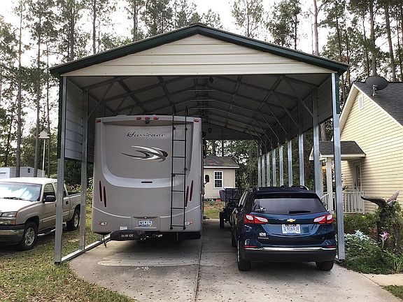 20X40 RV cover with 50 amp