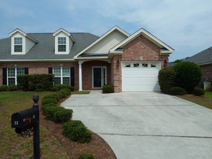 Front View of Townhome