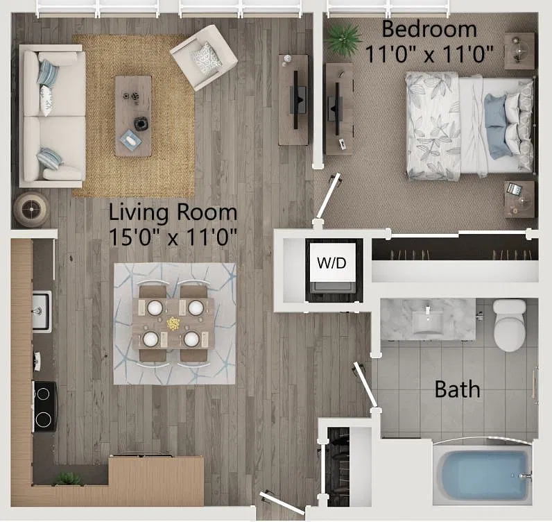 Floor plan A7