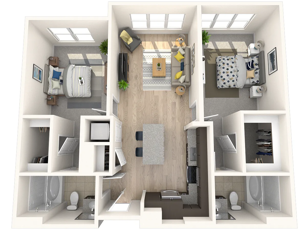 Floor plan B2