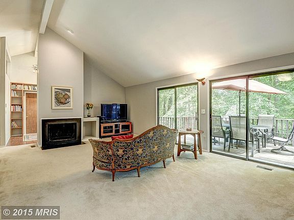 Family Room with Soaring Ceilings