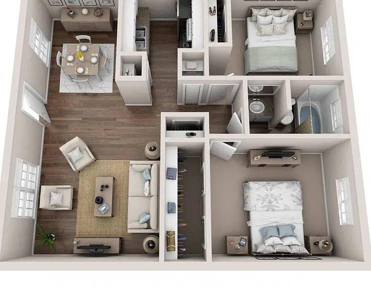 Bellaire Oaks Apartments — Photo 60
