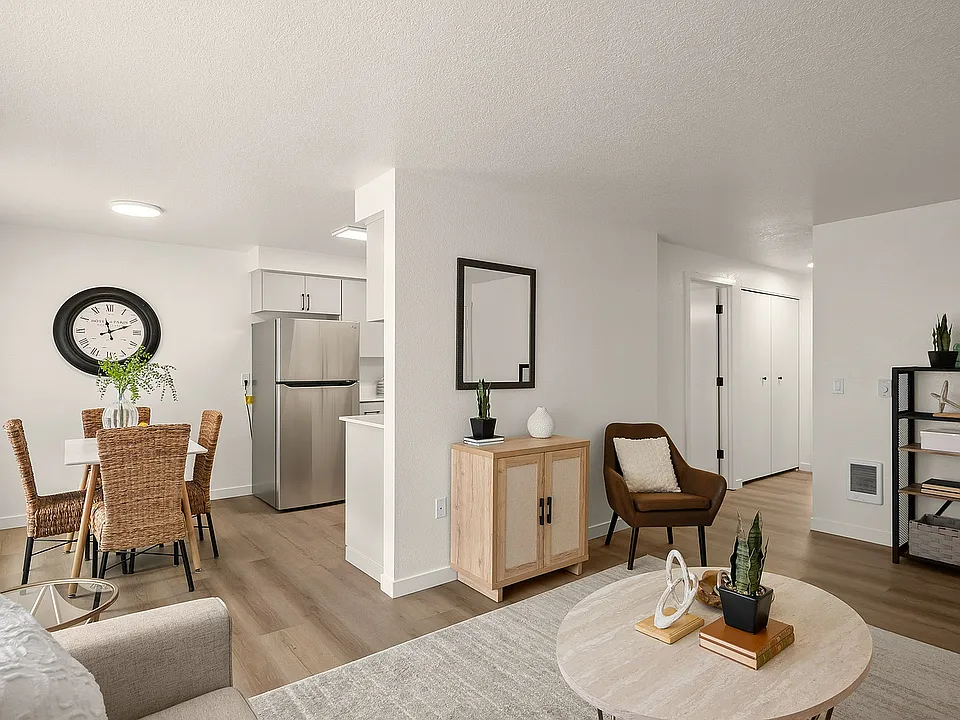The Lark Unit 249 Living Room & Kitchen