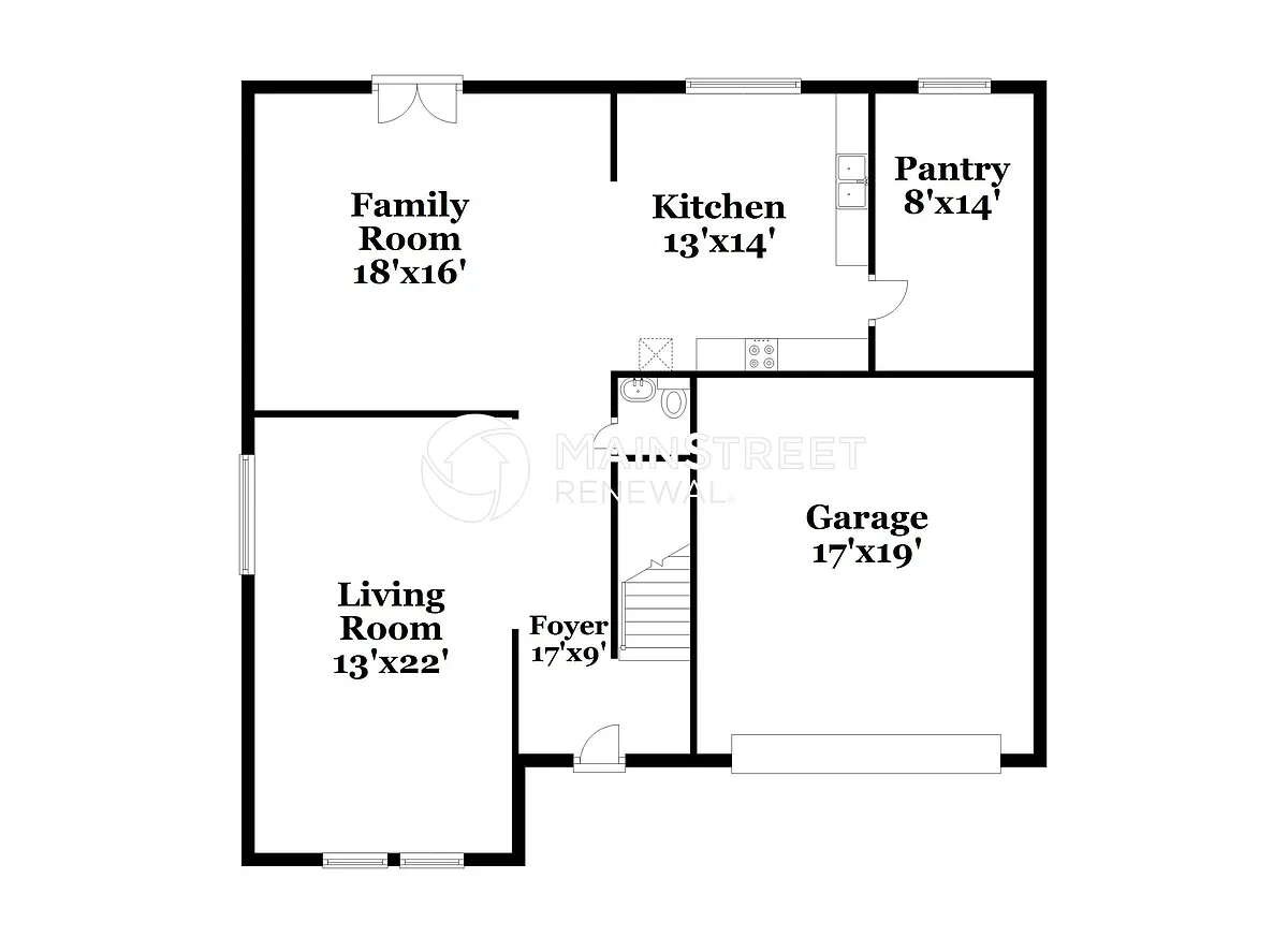 Floor Plan - 6619 Meadow Fawn Dr
