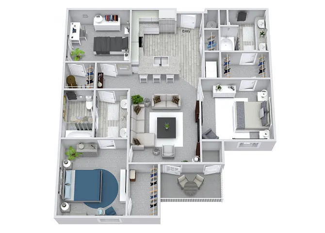 Floor plan C1