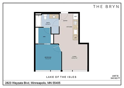 Floor plan Lake Of The Isles