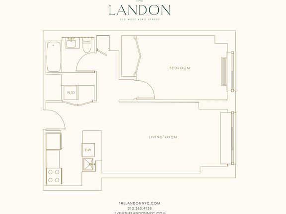 2nd image of 520 W 43rd St APT 14J
