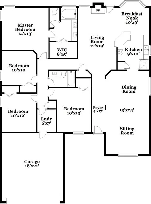 4 bed, 2.0 bath, 1820 sqft, $3,040 — Photo 2