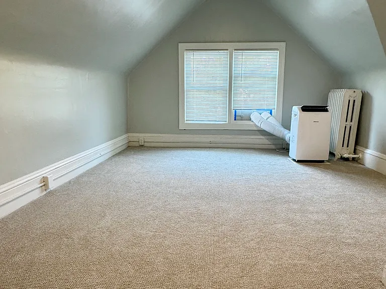 West Bedroom has a large walk-in closet
