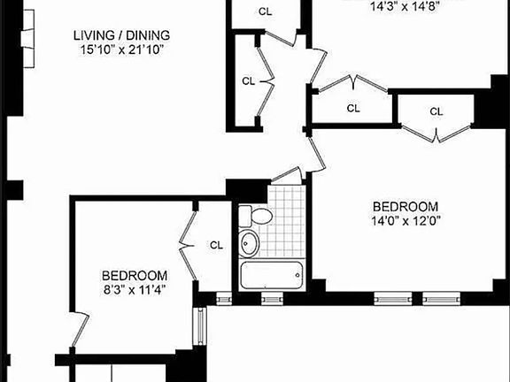 2nd image of 15 W 55th St APT 5A