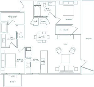 Floor plan B51