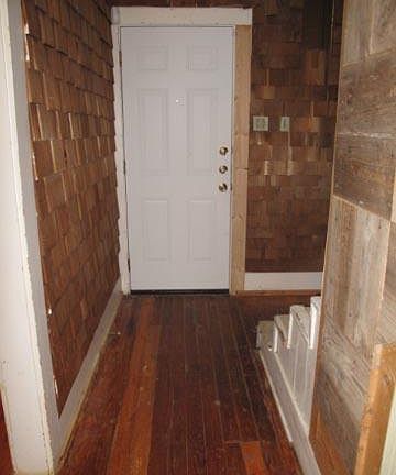 Entry looking at front door