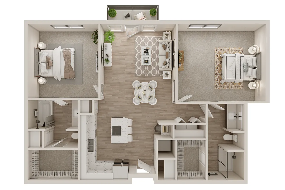 Floor plan B1 A