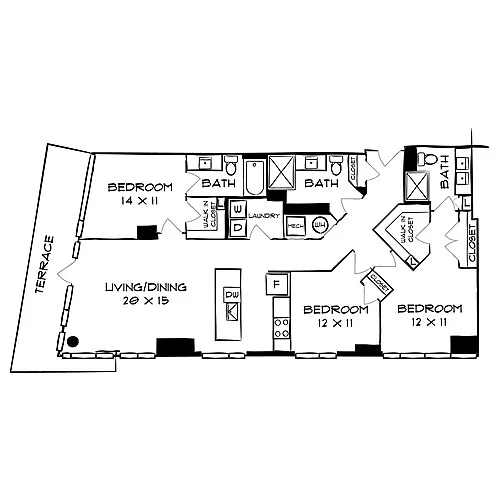 Floor plan Design 3A30