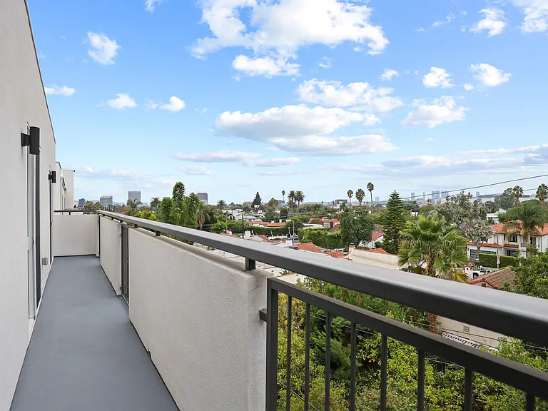 Balcony with Views of the City