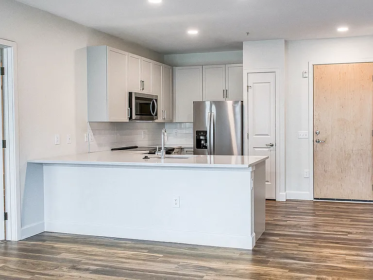 New recessed lighting in renovated homes