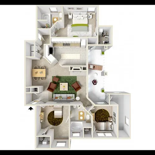 Floor plan 83-C1