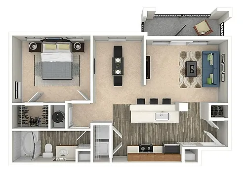 Floor plan A1