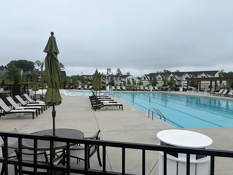 community swimming pool