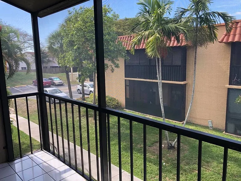 View from the balcony