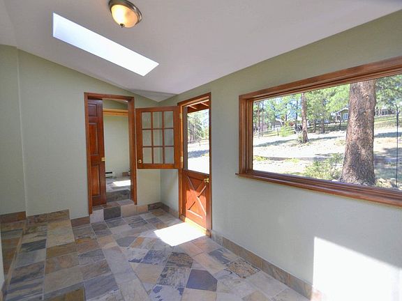 Entry With Slate Tile and Skylights