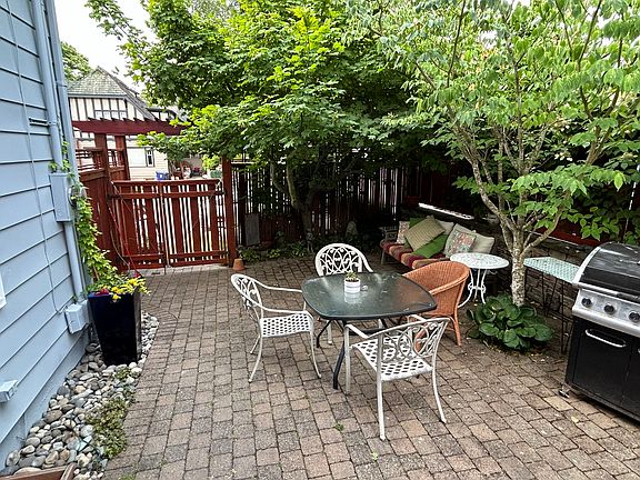 Large patio