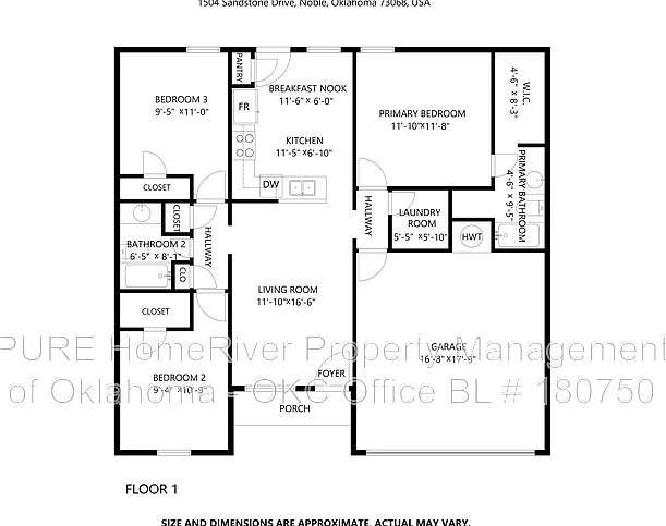 3 bed, 2.0 bath, 1308 sqft, $1,500 — Photo 2
