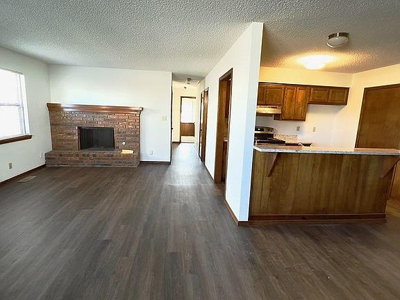 Looking from front entry door