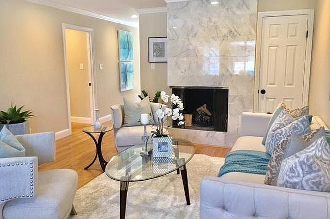 living room w/fireplace (no longer staged)