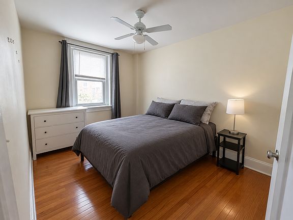 Our smallest bedroom/office space in this home.