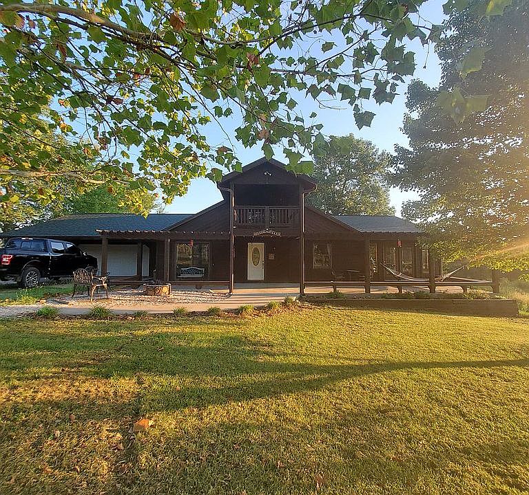 The front of the main home.