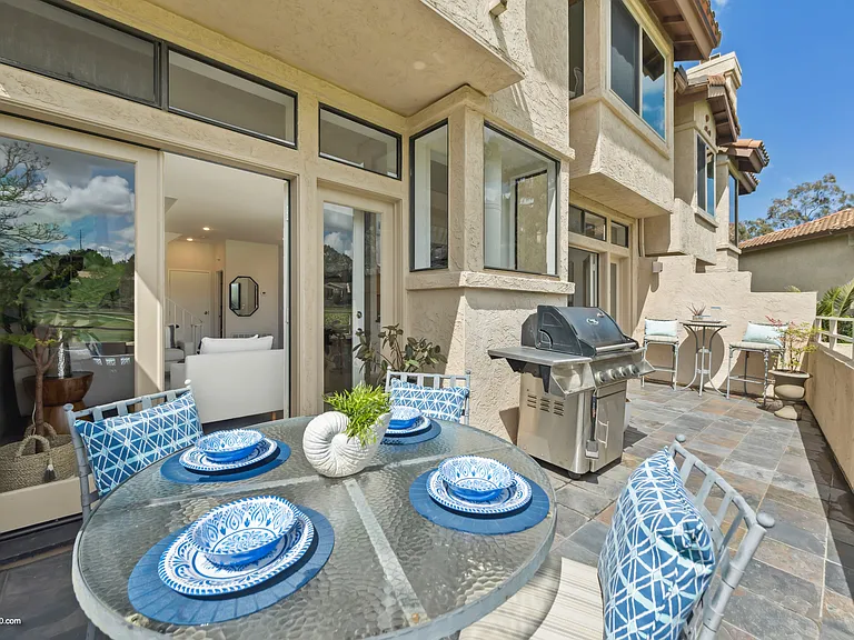 Private patio