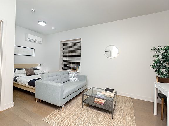 Studio model apartment at The Windale.