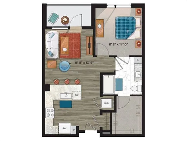 Floor plan A3b