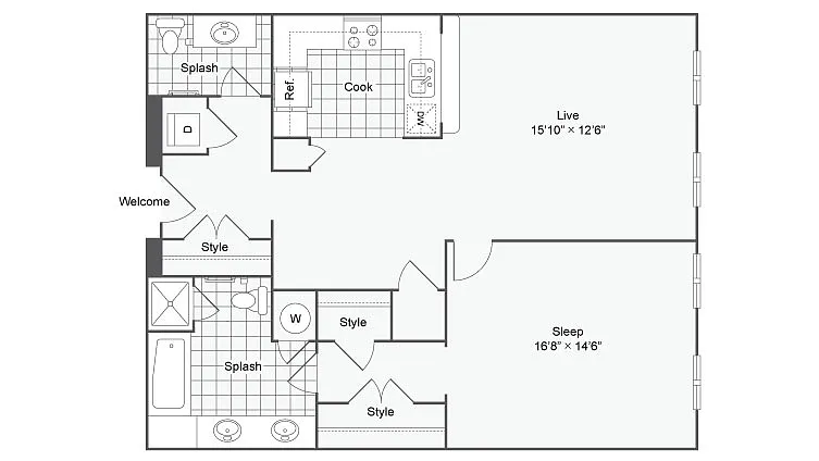 Floor plan A27
