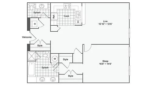 Floor plan A27