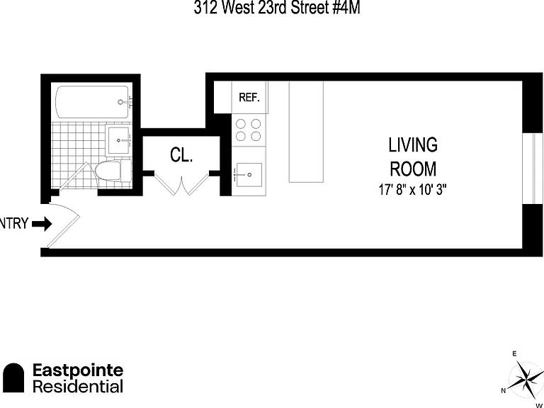 312 W 23rd St #4M — Photo 8