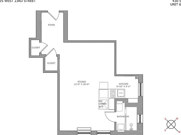 2nd image of 225 W 23rd St APT 6C
